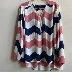 Rue 21 3x multi color shirt